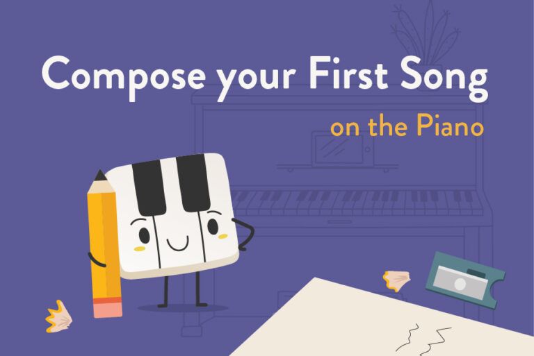 Piano composition: How to compose your first song.