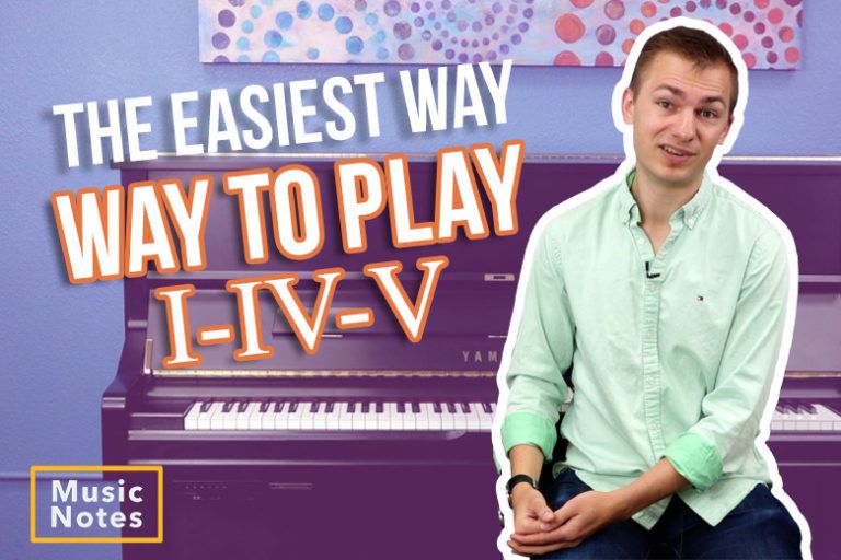 Easy piano chords | I IV V chord progressions | chords on piano that sound good together.