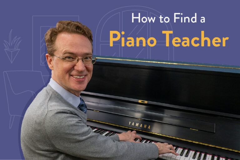 Learn how to find piano teachers in your area.
