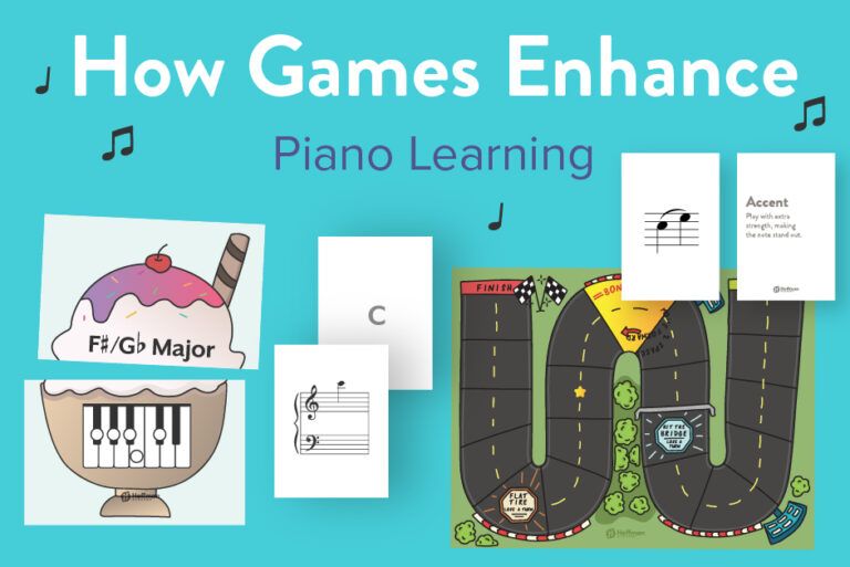 How games enhance piano learning.