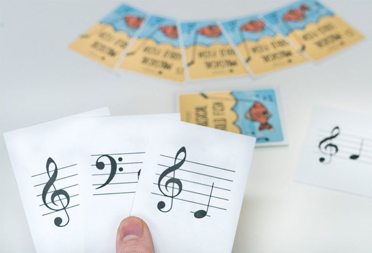 Musical Gold Fish Musical Go Fish Game