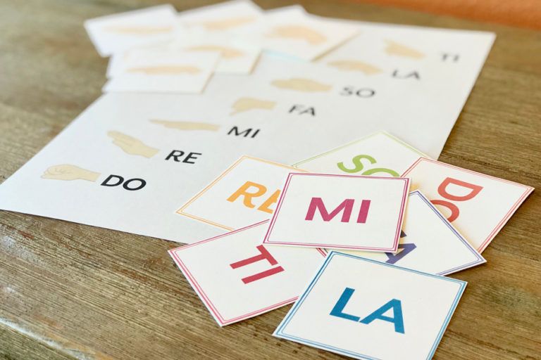 Solfege Flash Cards - Free Download.