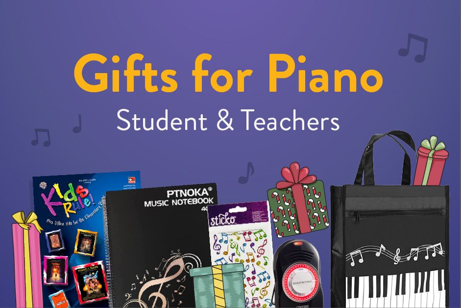 Gifts for Piano Students & Teachers | Beginner - Advanced