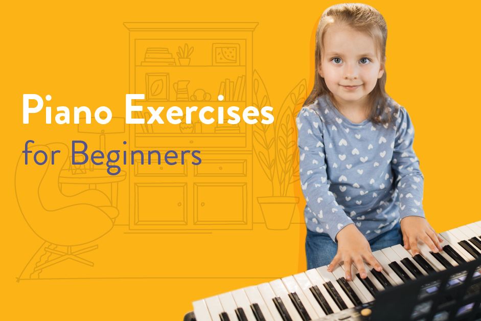 Piano Exercises for Beginners - Scales, Sight Reading, Warmups