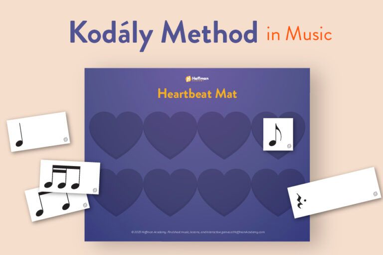 Kodály method in music and the heartbeat mat.
