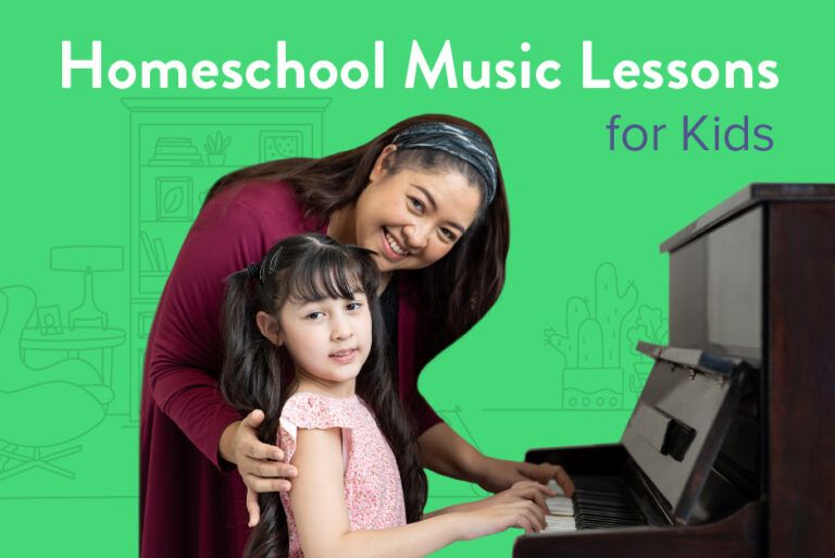 Homeschool music lessons for kids with curriculum options.