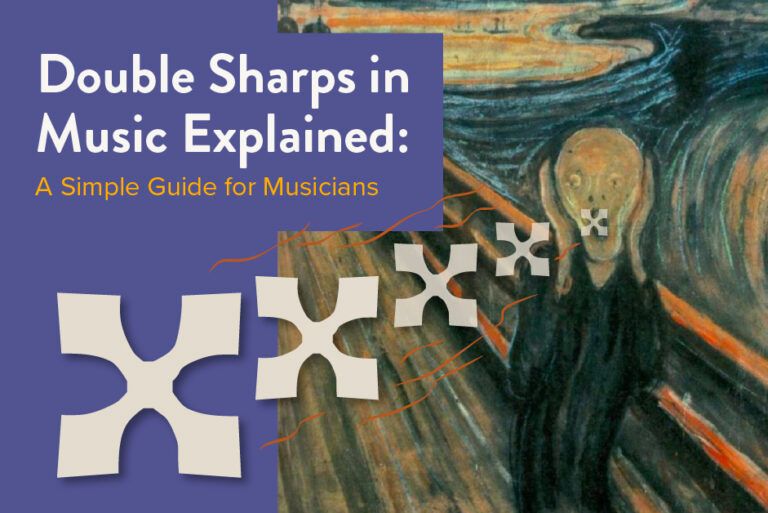 Learn what double sharps are in music, and why they're needed.