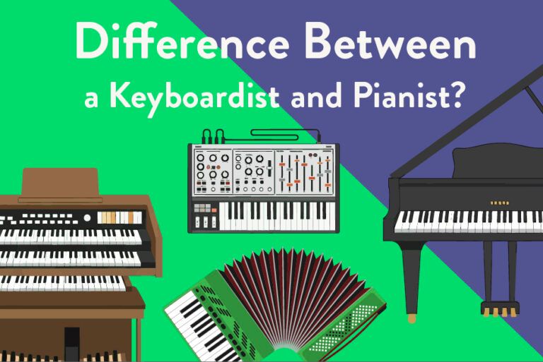 Keyboardist and pianist comparison.
