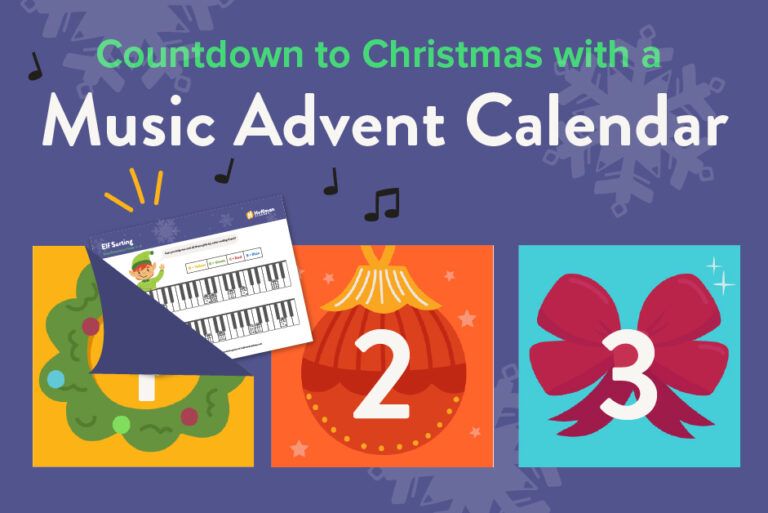 Online Music Advent Calendar from Hoffman Academy.