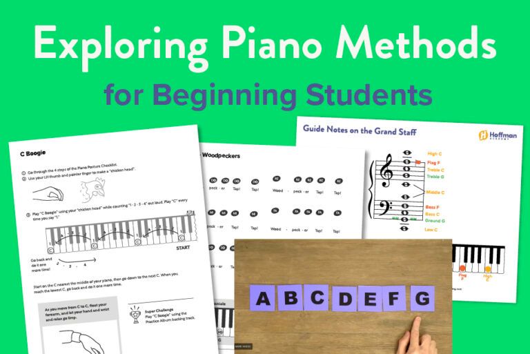 Exploring Piano Methods for Beginning Students
