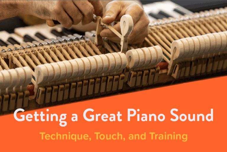 Techniques, touch, and training for a great piano sound.