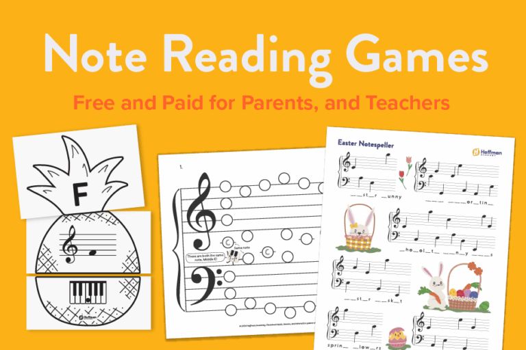 Note Reading Games.