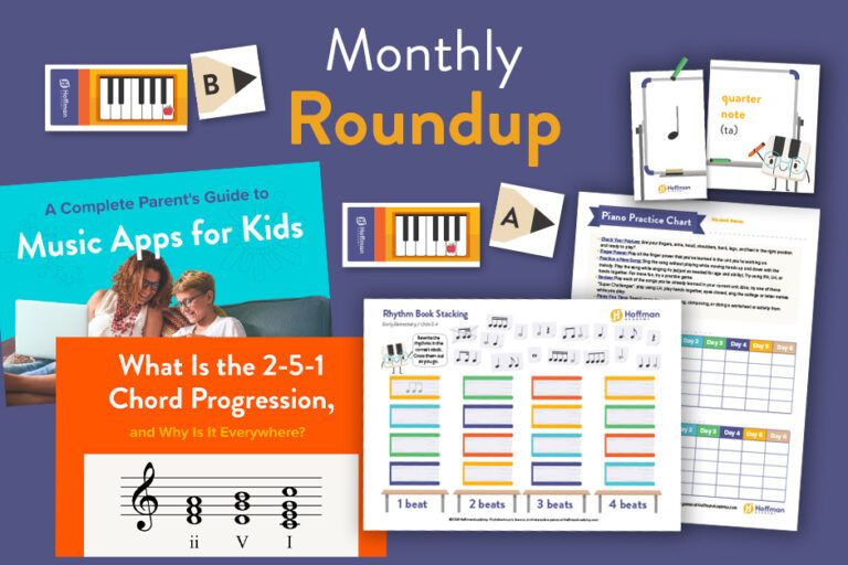 Monthly Roundup - Featuring images of resources mentioned in the blog article