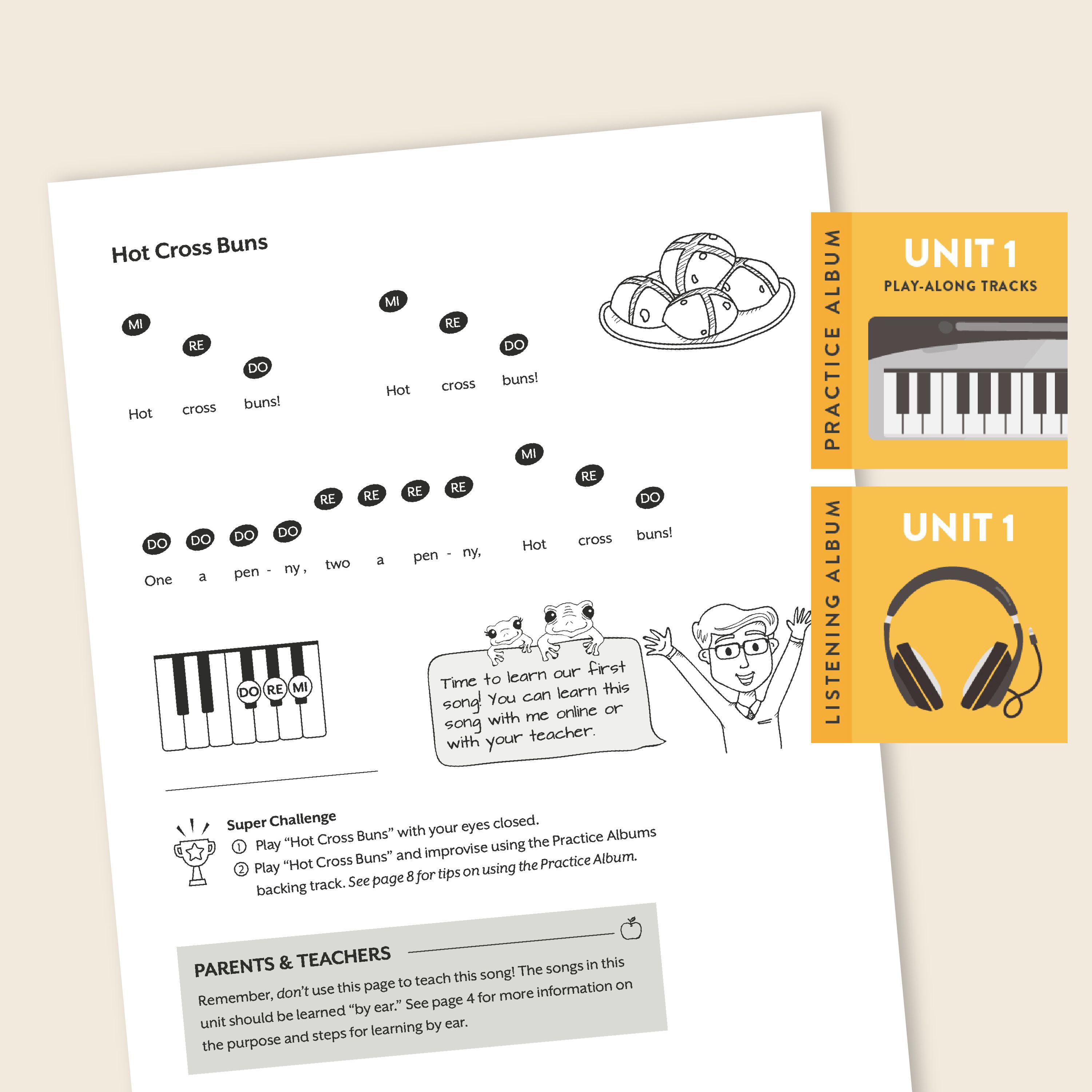 Materials for Lesson 1 with Parent Guide