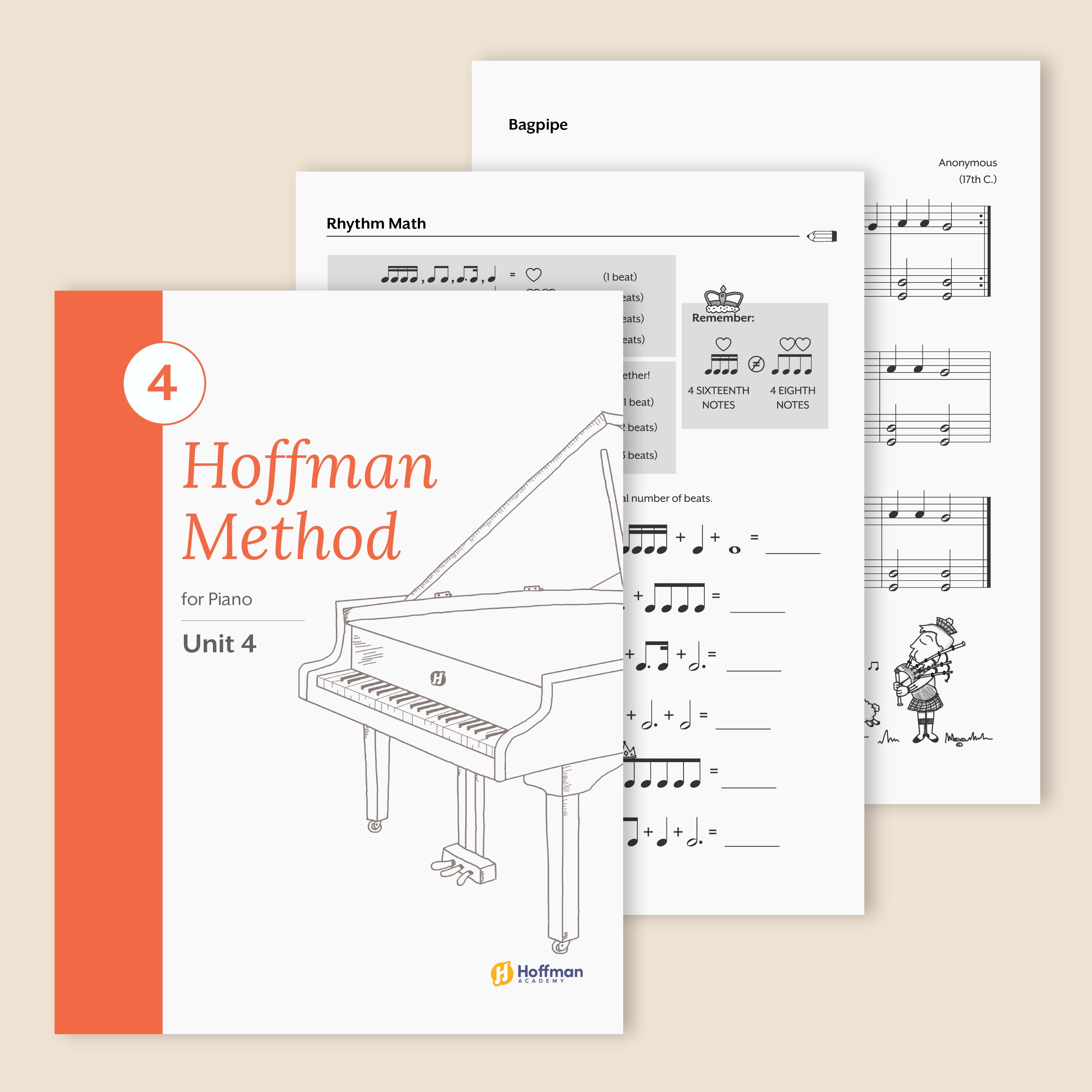 Piano Method Books from Hoffman Academy | Units 1-16 Piano Method Books from Hoffman Academy | Units 1-16
