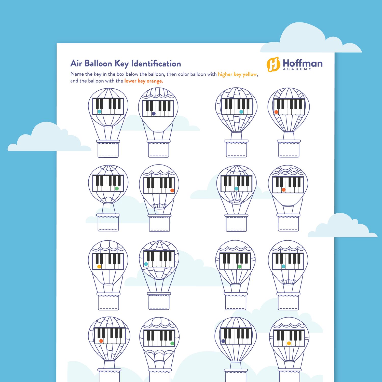 Piano Key Activity Page for Beginners | PDF Download piano-key-activity-page-for-beginners-pdf-download